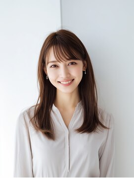 e.m.a プレミアムビューティーサロン 栄駅店(e.m.a PREMIUM BEAUTY SALON) レイヤーカット/イメチェン/外ハネボブ/美髪/ワイドバング/髪型