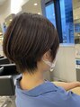 テーラヘアー 妙典店(TELAHAIR) ピタッと収まるハンサムショート。