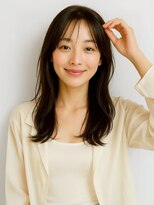 ミロア 薬院(miroa)&nbsp;髪質改善トリートメント グレージュ 透明感カラー 艶髪 20代