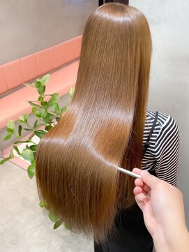 ロンドガーネット 池袋(Lond garnet) ミニウルフレイヤーカット顔周り前髪韓国ミディアムロング/池袋