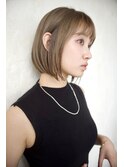 大人かわいい耳かけショート/ミニボブ/ショートボブ/髪質改善