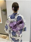 浴衣着付け