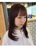 【学割U２４限定♪】似合わせカット＋トレンド艶カラー 　￥12750→￥6500
