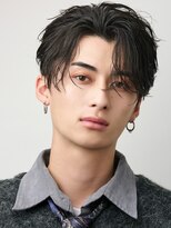 波巻きパーマメンズツイストスパイラルパーマツーブロック