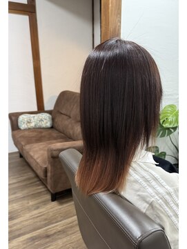 カノン(kanon) カラー＋髪質改善アプトグロストリートメント