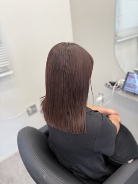 アイスプロドバイブルーム 木更津店(ice prod by bloom) ミディアムヘア/暗めカラー/グランマッシュ/木更津