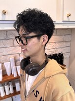 タヒエ(tahie)&nbsp;刈り上げセンターパート