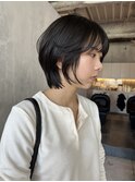 中韓スタイルのショートレイヤー