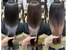 髪の毛を綺麗に!!艶髪にしたいのなら酸性ストレート☆