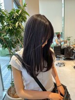 ガリカ 横浜(Gallica) レイヤーカット×透明感ブルーブラックカラー