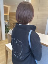 イデア 柏たなか店(IDEA)&nbsp;【IDEA柏たなか】ブリーチなしのグレイカラー韓国ピンクスタイル