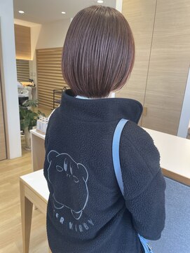 イデア 柏たなか店(IDEA) 【IDEA柏たなか】ブリーチなしのグレイカラー韓国ピンクスタイル