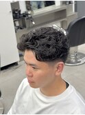 ラルフカール　フェード　海外風　センターパート　かきあげ