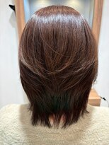 クララ カシハラ(CLALA Kashihara)&nbsp;髪質改善/ナチュラルブラウン/ミディアム/レイヤーカット