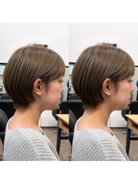 アマテラスゼロ 新宿(AMATELAS zero) オリーブベージュ×ショートボブ/新宿