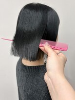 イルウィ(irwi)&nbsp;【ブルーブラック／ストレートボブ】