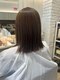ヘア メリー(Hair Merry)の写真/【"艶感や透明感"も叶う◎】重たい印象を与えない上品でお洒落な大人のグレイカラーはHair Merryにお任せ!