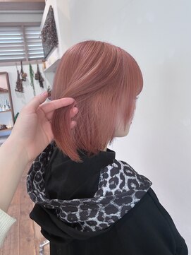 バイオレット ナゴヤ(Violet Nagoya) コーラルピンク/ペールピンク/ブリーチダブルカラーME-61