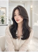 【Labimani】ミディアム韓国レイヤー