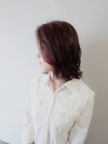 ラトリエコンタン(L´atelier Content)&nbsp;30代40代50代おすすめ　ナチュラルでラグジュアリーな肩下ボブ