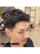 ザ クラブ オオサカ バーバーショップ(THE CLUB OSAKA BARBERSHOP)&nbsp;メンズショートパーマ