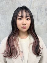 マーブル 町田(marble) ワンホンレイヤー/ミルクティーブロンド/ダークブルー/町田