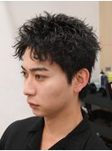 渋谷アクティブショートツイストスパイラルパーマツイストパーマ