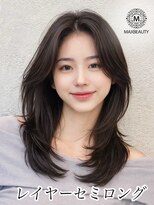 マックスビューティーギンザ(MAXBEAUTY GINZA) レイヤーセミロング☆銀座/東京駅