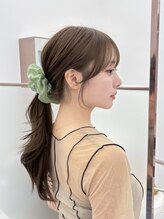 コア 銀座(COA)&nbsp;結んでも可愛い/重すぎない小顔顔周り