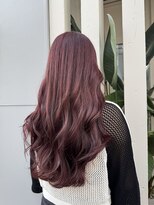 アン(Hair make un)&nbsp;カシスレッドカラー