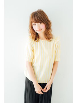 ラクシス 新都心店(Luxis) 【Luxis 仲間千華】イエローベージュブラウン