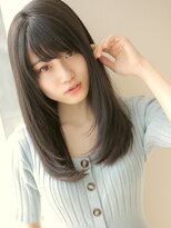 アグ ヘアー フォレスト 金沢駅西店(Agu hair forest) しっとりまとまるサラツヤストレート