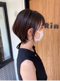 【Rinf.】えり足長めショートボブ