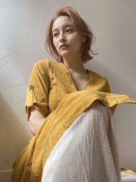 クラン 岡本(Chlan) ヨシンモリ☆ハイトーンミニボブ