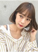 【mee.】　タンバリモリ　丸み　カーキグレージュ 