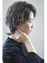 レ ギャルソン 仙台店(Les Garcons)&nbsp;束感マッシュウルフツイストスパイラルアップバングメッシュ