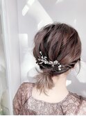 ショートヘアーアレンジ