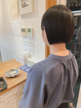 オーシャン(Ocean) ミニボブ/ワンレンボブ/外はねボブ/前下がりボブ/オン眉