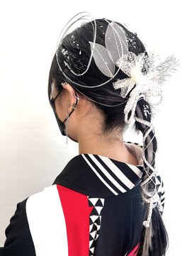 クレドガーデン 西新井店(CRED GARDEN) 成人式 卒業式 振袖 袴 ヘアセット/水引き/紐/金箔/西新井