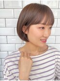 ナチュラルワンカールボブ/大人ボブ