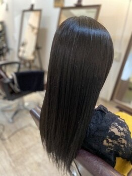 デュード ヘアデザイン(dude hair design)の写真/【予約殺到中★/並木坂】髪質改善ストレート、酸性ストレート等こだわりの技術でうる艶仕上がりを◎