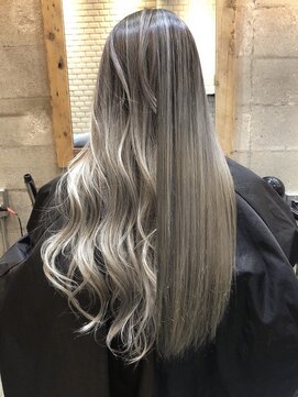 サニー 渋谷(SUNNY) 巻いてもストレートでも可愛いバレイヤージュ、ハイライト