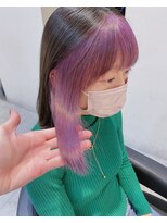 ペレ 栄店(PELE)&nbsp;ピンクラベンダー×パツっとカット☆