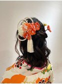 卒業式☆袴着付け＋ヘアセット
