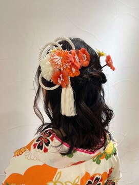 ネオリーブアオバ 高田馬場店(Neolive aoba) 卒業式☆袴着付け＋ヘアセット