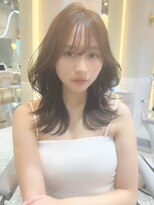 シーシンジュク 新宿南口(Sea shinjuku)&nbsp;シルキーベージュ/韓国風前髪【髪質改善／新宿/マッシュパーマ】