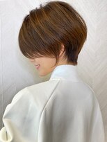 ロンド ストラーダ 心斎橋(Lond strada)&nbsp;ショート×ハイライト白髪ぼかし×シルキーベージュ[心斎橋]