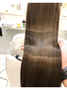 アリュックス 国立(ALUX) 【国立 髪質改善 縮毛矯正】カラーエステ