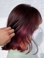 ベガ ヘアーズ ストーリー(VEGA hair's story)&nbsp;20代30代大人可愛い透明感ピンクイヤリングカラー大人ボブ