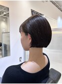 丸みミニボブ